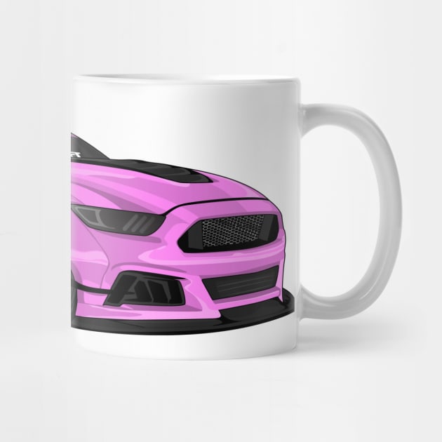 MUSTANG WIDEBODY VIOLET by VENZ0LIC